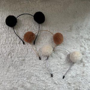SHEIN 3 Piece Pom Pom Headband